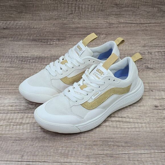 VANS UltraRange EXO SE Women's Size 5 Marshmallow Tan Suede Sneakers (721356) - Picture 9 of 9